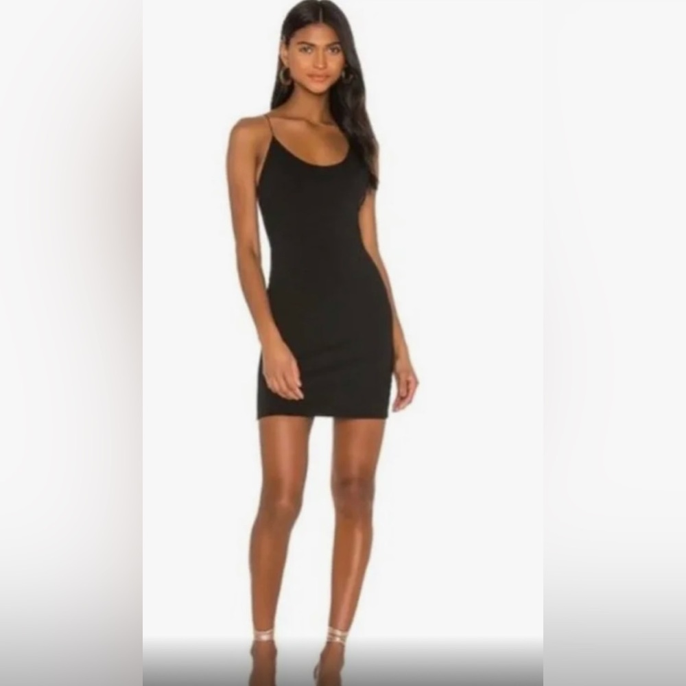 Alice + Olivia Elegant Black Mini Dress